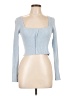 Blue Blush Blue Cardigan Size L - photo 1