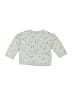 Little Planet 100% Cotton Teal Gray Pullover Sweater 6-9 MO / 9 MO - photo 2