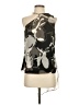 Halston Heritage 100% Polyester Black Sleeveless Blouse Size 4 - photo 1
