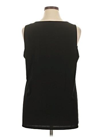 Susan Graver Sleeveless T-Shirt (view 2)