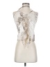 Shein 100% Polyester Ivory Sleeveless Blouse Size 2 - photo 1