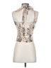 Shein 100% Polyester Ivory Sleeveless Blouse Size 2 - photo 2
