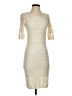 Alya 100% Polyester Ivory Cocktail Dress Size S - photo 1