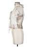 Shein 100% Polyester Ivory Sleeveless Blouse Size 2 - photo 5