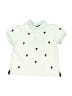 Little Me 100% Cotton Ivory Short Sleeve Top 12-18 MO / 18 MO - photo 1
