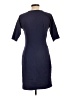Assorted Brands Solid Blue Casual Dress Size L - photo 2