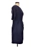 Assorted Brands Solid Blue Casual Dress Size L - photo 4