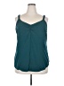 Torrid Teal Sleeveless Blouse Size 3X Plus (3) - photo 1