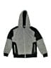 Quad Seven 100% Polyester Gray Zip Up Hoodie Size 6 - 7 - photo 1