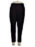 Kasper Solid Black Active Pants Size 18 - photo 1