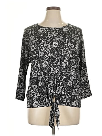 Cathy Daniels 3/4 Sleeve Blouse (view 1)