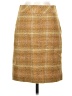 J.Crew 100% Wool Tweed Gold Wool Skirt Size 0 - photo 1