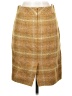 J.Crew 100% Wool Tweed Gold Wool Skirt Size 0 - photo 2