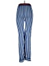 Knitss 100% Viscose Stripes Blue Casual Pants Size M (estimated) - photo 2