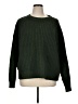 Time and Tru 100% Polyester Solid Green Pullover Sweater Size 1X - photo 1