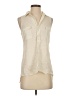 Splendid 100% Rayon Ivory Sleeveless Blouse Size XS - photo 1