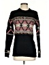 Dex 100% Acrylic Argyle Black Pullover Sweater Size XS - photo 1