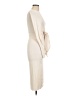 Forever 21 Ivory Casual Dress Size L - photo 4