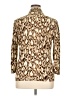 Rafaella Animal Print Ivory 3/4 Sleeve Blouse Size XL - photo 2