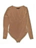 Boohoo Tan Bodysuit Size 4 - photo 1