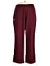 Under Armour Solid Burgundy Track Pants Size XL - photo 1