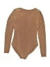 Boohoo Tan Bodysuit Size 4 - photo 2