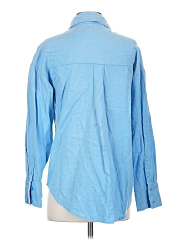 Abercrombie & Fitch Long Sleeve Button-Down Shirt (view 2)