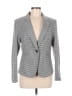 H&M 100% Polyester Houndstooth Gray Blazer Size M - photo 1