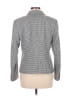 H&M 100% Polyester Houndstooth Gray Blazer Size M - photo 2
