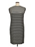 Chico's Stripes Black Casual Dress Size XL (3) - photo 2
