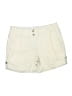 Lands' End 100% Baumwolle Ivory Khaki Shorts Size 6 - photo 1