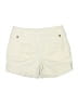 Lands' End 100% Baumwolle Ivory Khaki Shorts Size 6 - photo 2