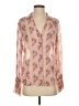 Paige Pink Long Sleeve Blouse Size S - photo 1