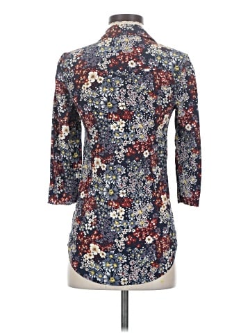 Adriano Goldschmied 3/4 Sleeve Button-Down Shirt (view 2)