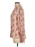 Paige Pink Long Sleeve Blouse Size S - photo 5
