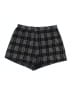 About A Girl Plaid Black Shorts Size M - photo 1