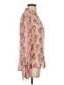 Paige Pink Long Sleeve Blouse Size S - photo 4