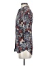 Adriano Goldschmied Floral Blue 3/4 Sleeve Button-Down Shirt Size XS - photo 5