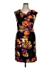 Ronni Nicole Print Black Cocktail Dress Size 14 - photo 1