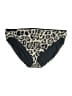 Shape FX Animal Print Black Swimsuit Bottoms Size 18 - photo 1