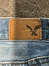 American Eagle Outfitters 100% Cotton Color Block Blue Jeans Size 4R - photo 6