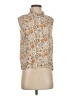 Faherty 100% Rayon Orange Sleeveless Blouse Size S - photo 1