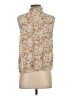 Faherty 100% Rayon Orange Sleeveless Blouse Size S - photo 2