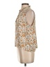 Faherty 100% Rayon Orange Sleeveless Blouse Size S - photo 5