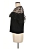 J.Crew 100% Nylon Black Short Sleeve Top Size M - photo 5