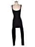 Nova Sport Solid Black Jumpsuit Size M - photo 1