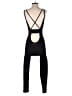 Nova Sport Solid Black Jumpsuit Size M - photo 2