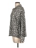Anna Kay Paisley Silver Long Sleeve Blouse Size L - photo 5