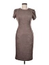Echoo Solid Gray Cocktail Dress Size 8 - photo 1