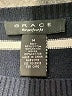 Grace Stripes Black Pullover Sweater Size M - photo 4